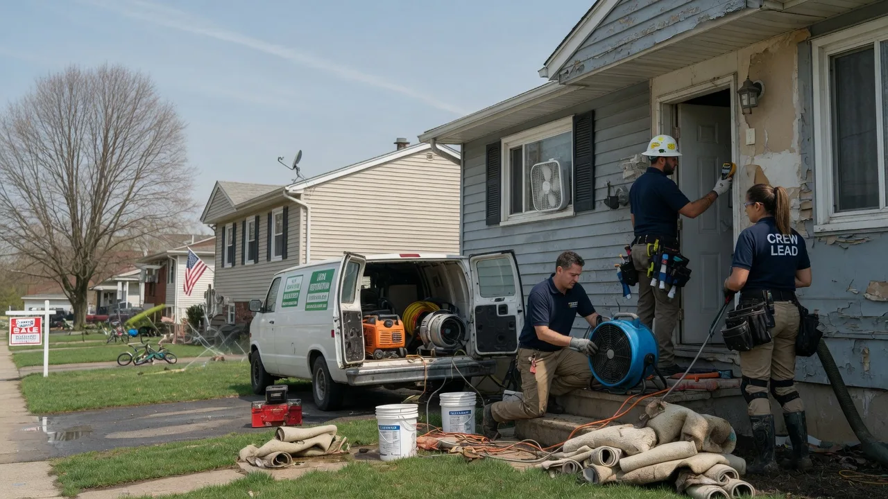 Flood Cleanup in Centerville, KS near me